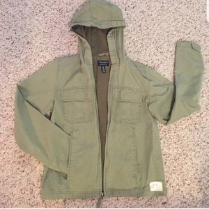 AEO army green jacket